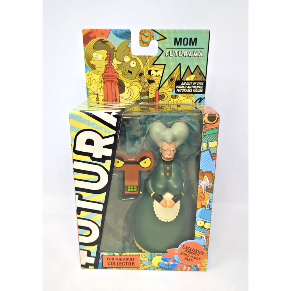 Futurama 2009 TOYNAMI Series MOM *Roberto Build-A-Bot* Action Figure NEW